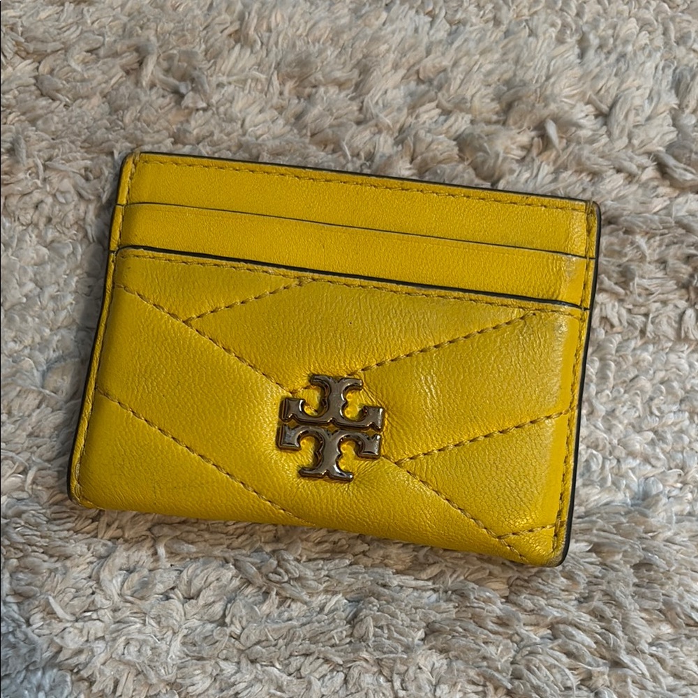 Tory Burch Yellow Card Holder